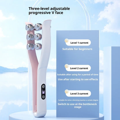Micro Current Roller Face-shaping Tool Household V Face Beauty